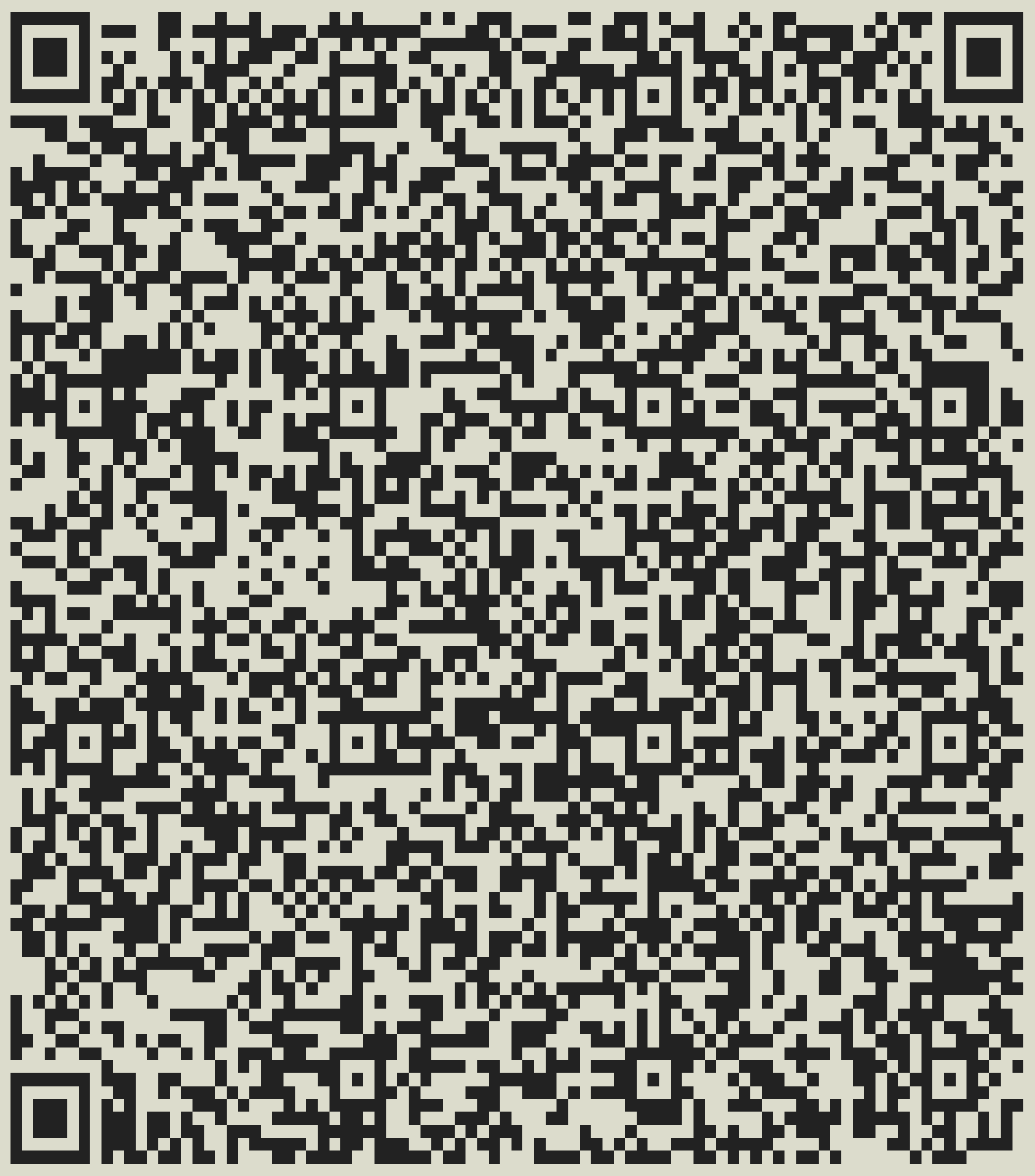 Sample of QR code for a mobile phone